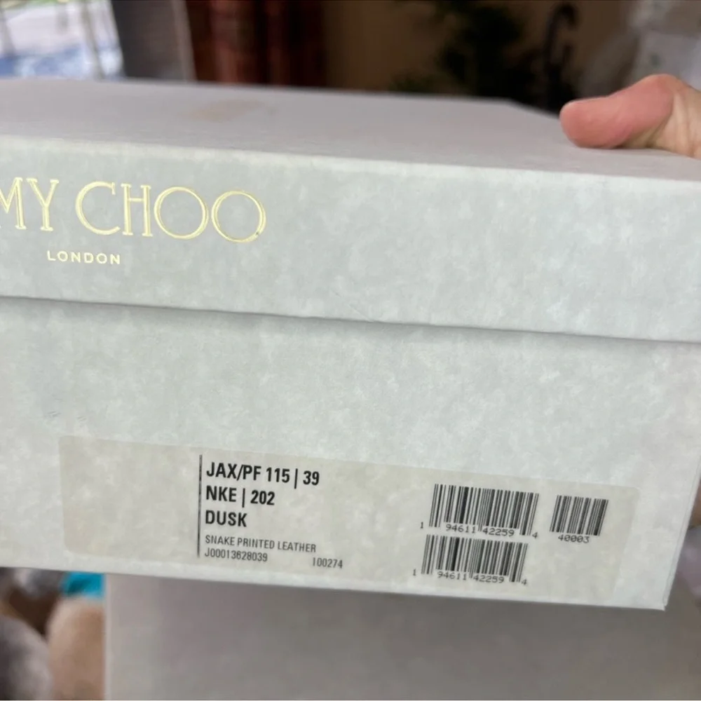 Jimmy Choo Jax 115 mm Dusk Platform Heeled Sandals Heels